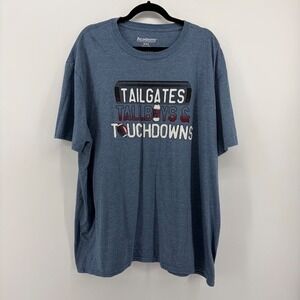 Academy Sports Outdoors‎ Mens Graphic T Shirt Tailgates Tallboys Touchdowns XXL